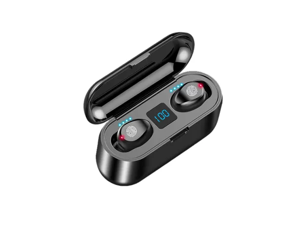 NEW F9 WIRELESS HEADPHONES - BLUETOOTH 5.0 EARPHONES
