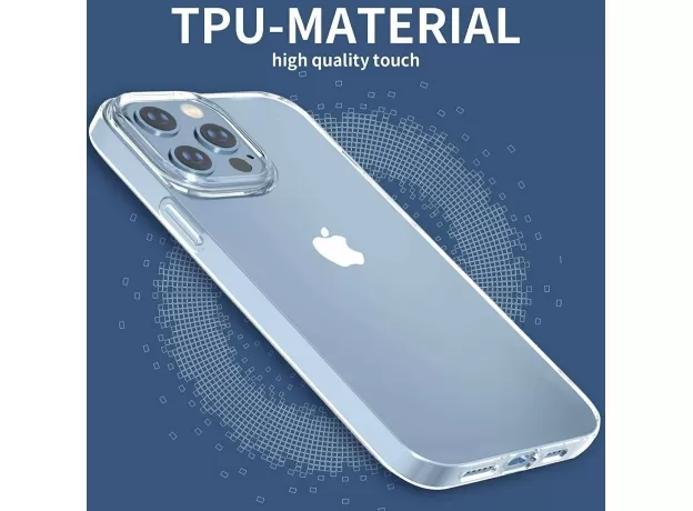 IPHONE 13 PRO MAX CASE, JRCMDS IPHONE PROTECTIVE CASE, SLIM THIN ANTI-YELLOWING PROTECTIVE COVER FOR IPHONE 13PRO MAX