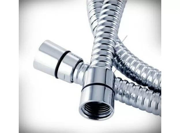 UNIVERSAL SHOWER HEAD 5 MODE FUNCTION CHROME ANTI-LIMESCALE HANDSET / HOSE PIPE