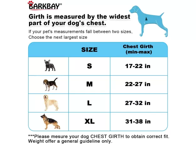 BARKBAY NO PULL DOG HARNESS FRONT CLIP HEAVY DUTY REFLECTIVE EASY CONTROL HANDLE FOR LARGE DOG WALKING WITH ID TAG POCKET(OCEAN BLUE)