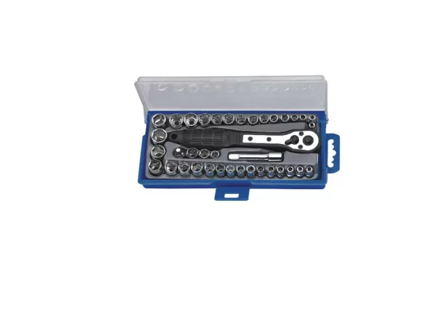 38 IN 1 TORQUE WRENCH SOCKET SET 3/8" INCH/METRIC RATCHET DRIVER