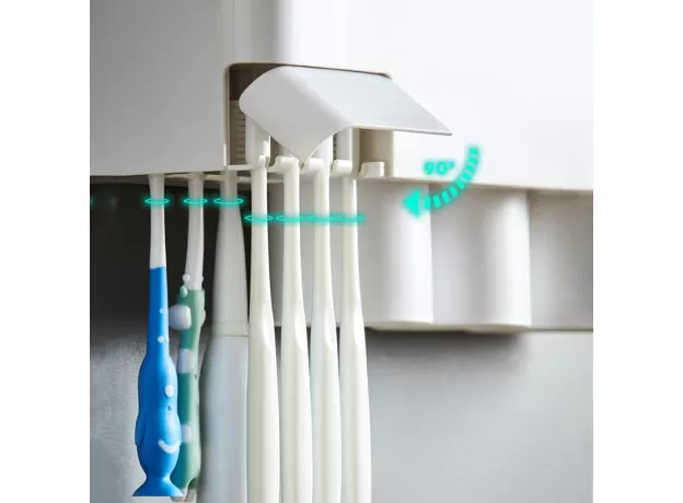GUNOT MAGNETIC ADSORPTION TOOTHBRUSH HOLDER TOOTHPASTE SQUEEZER