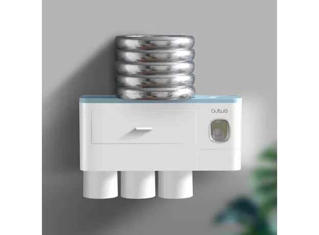 GUNOT MAGNETIC ADSORPTION TOOTHBRUSH HOLDER TOOTHPASTE SQUEEZER
