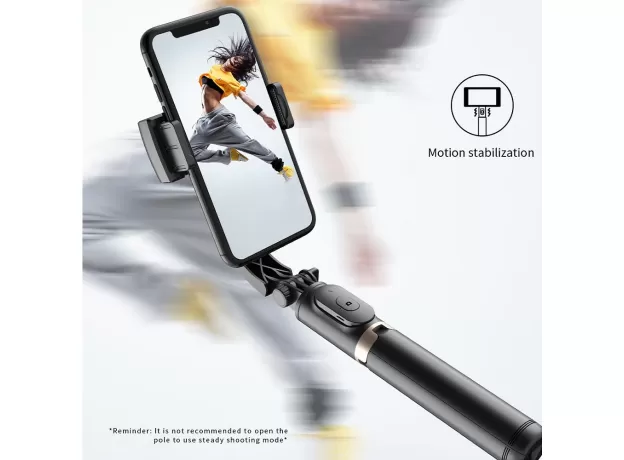 NEW BLUETOOTH HANDHELD GIMBAL STABILIZER SELFIE STICK EXPANDABLE HANDHELD MONOPOD MINI TRIPOD