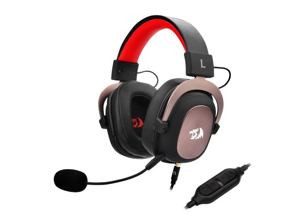 Redragon H510 Zeus Wired Gaming Headset 7.1 Surround Sound Multi Platforms Headphone Works