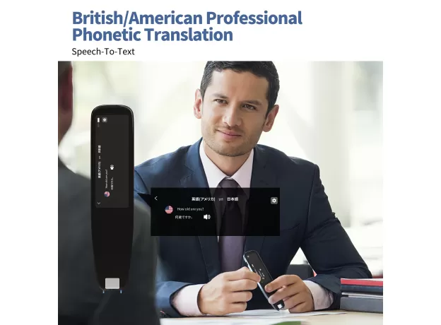 SMART INSTANT VOICE PHOTO SCANNING TRANSLATOR 2.98 INCH TOUCH SCREEN WIFI SUPPORT OFFLINE PORTABLE MULTI-LANGUAGE TRANSLATION
