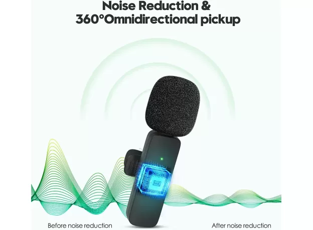 WIRELESS LAVALIER MICROPHONE FOR TYPE-C