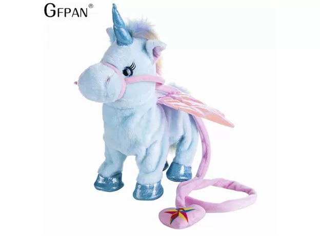 2020 1PC ELECTRIC WALKING UNICORN PLUSH TOY