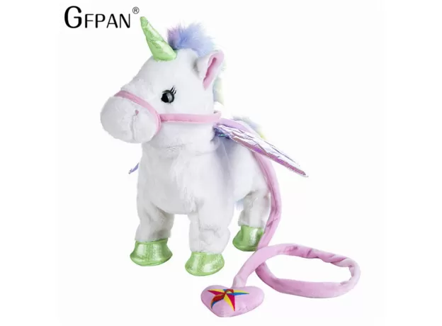 2020 1PC ELECTRIC WALKING UNICORN PLUSH TOY