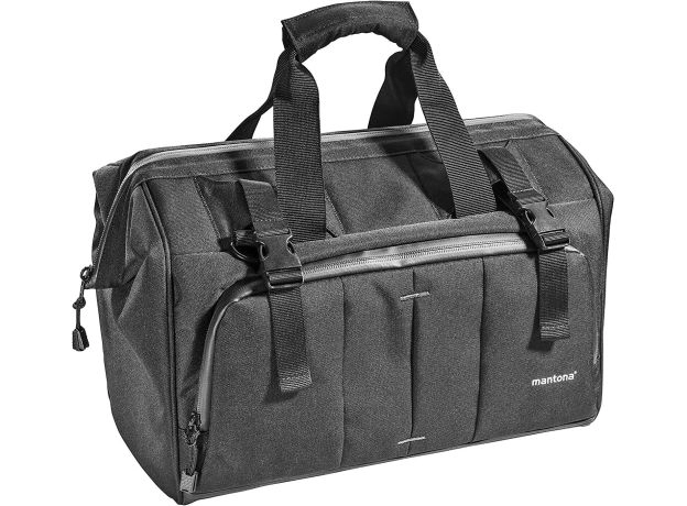 Mantona Doctor Bag with Various Additional Pockets Inside and Outside