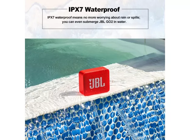 JBL GO 2 GO2 WIRELESS BLUETOOTH SPEAKER MINI IPX7 WATERPROOF WITH MICROPHONE