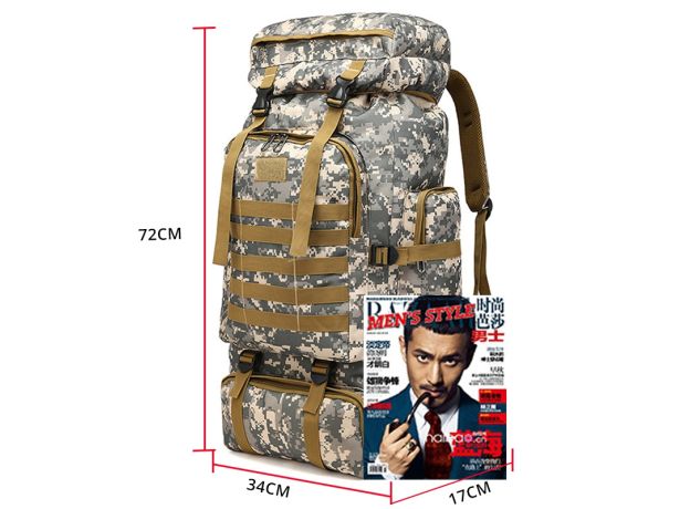 Mens camouflage backpack sale