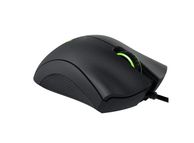 BLACK RAZER DEATHADDER ESSENTIAL WIRED GAMING MOUSE MICE 6400DPI OPTICAL SENSOR