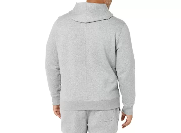 AMAZON AWARE MEN'S FLEECE HOODIE, GREY HEATHER, L