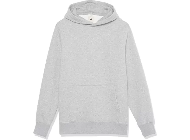 AMAZON AWARE MEN'S FLEECE HOODIE, GREY HEATHER, L