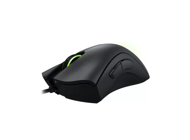BLACK RAZER DEATHADDER ESSENTIAL WIRED GAMING MOUSE MICE 6400DPI OPTICAL SENSOR