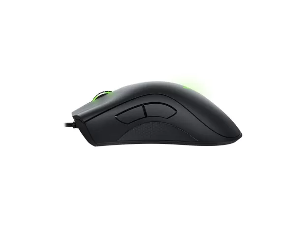 BLACK RAZER DEATHADDER ESSENTIAL WIRED GAMING MOUSE MICE 6400DPI OPTICAL SENSOR