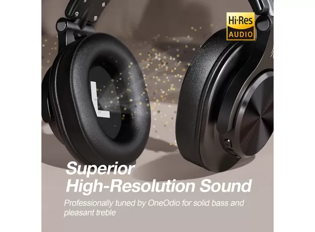 ONEODIO FUSION A70 BLUETOOTH 5.2 HEADPHONES STEREO OVER EAR WIRELESS PROFESSIONAL HEADPHONES