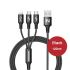 3 in 1 USB Cable Micro USB/8 Pin/Typc C Fast Charginge