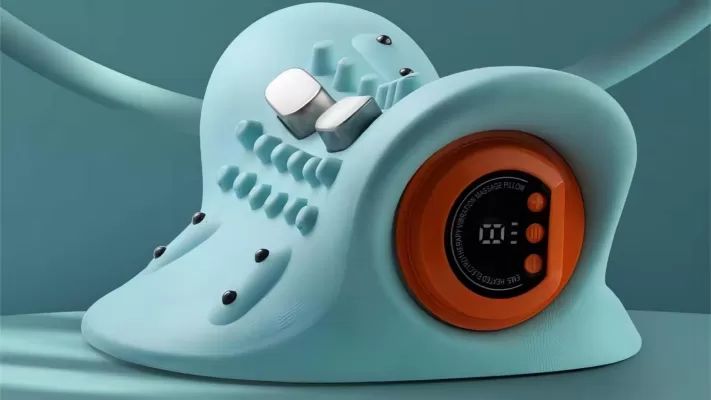 CUBE LIFE NECK MASSAGER: THE ULTIMATE ELECTRIC NECK MASSAGER WITH INFRARED HEATING AND SHOULDER SUPPORT