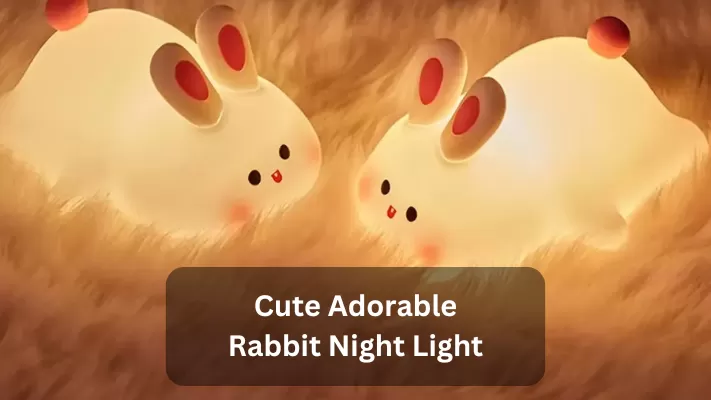 ILLUMINATE YOUR NIGHTS WITH THE ADORABLE RABBIT NIGHT LIGHT