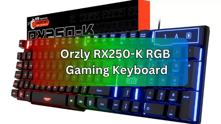 UPGRADE YOUR SETUP WITH THE ORZLY RX250-K HORNET EDITION RGB GAMING KEYBOARD